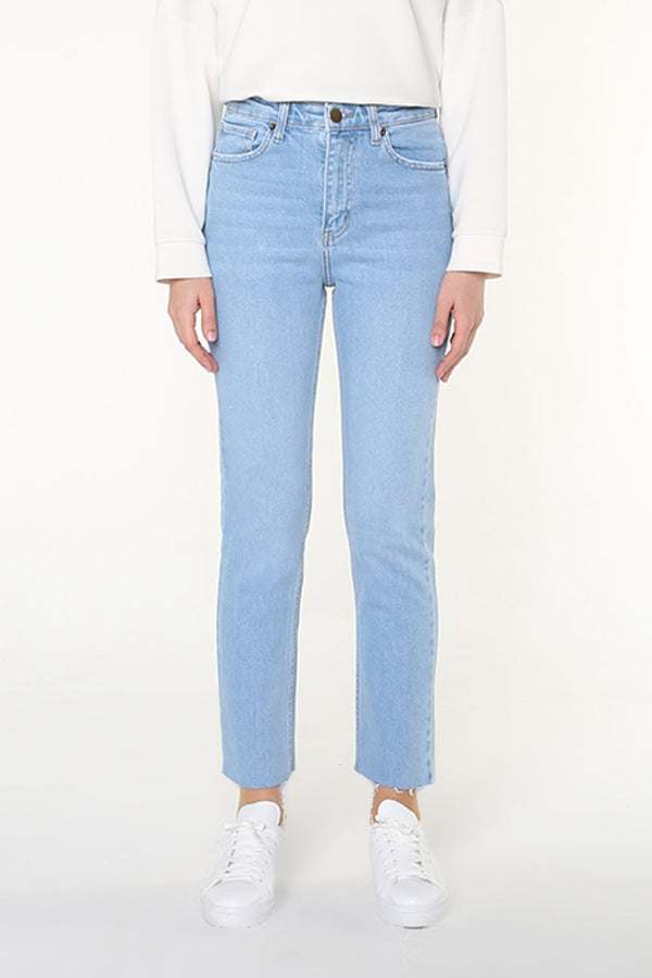 Women's Pocket Blue Jeans