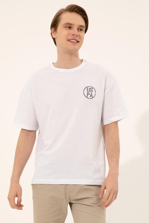 Men's Crew Neck White T-shirt