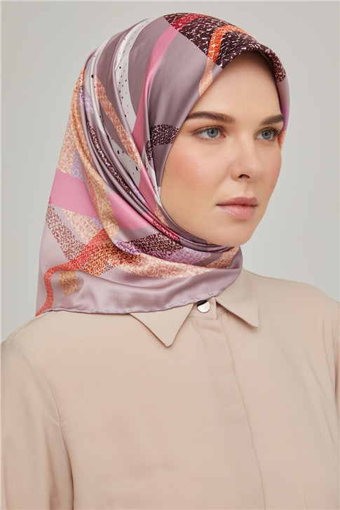 Women's Patterned Multi-color Scarf