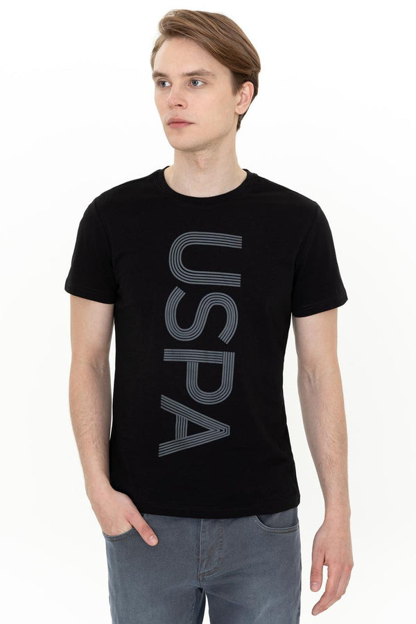 Men's Crew Neck Black T-shirt