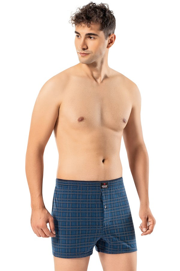 Men's Printed Combed Cotton Boxer