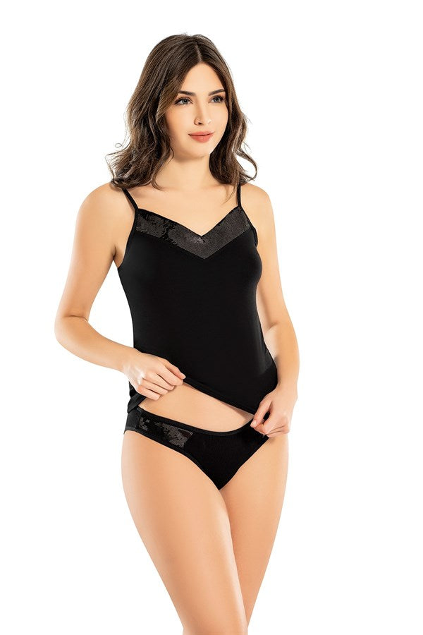 Women's Basic Camisole & Panty Set