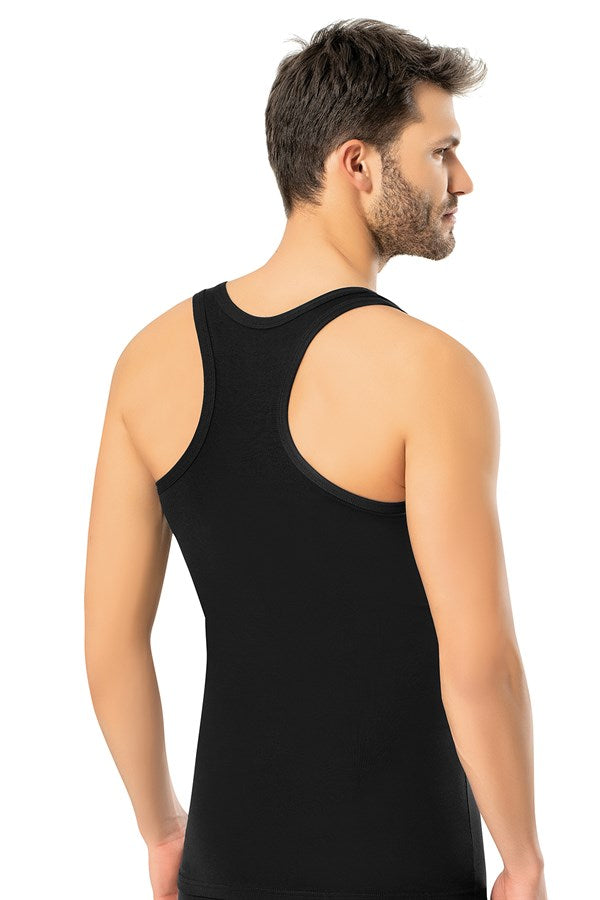 Men's Basic Sleeveless Undershirt