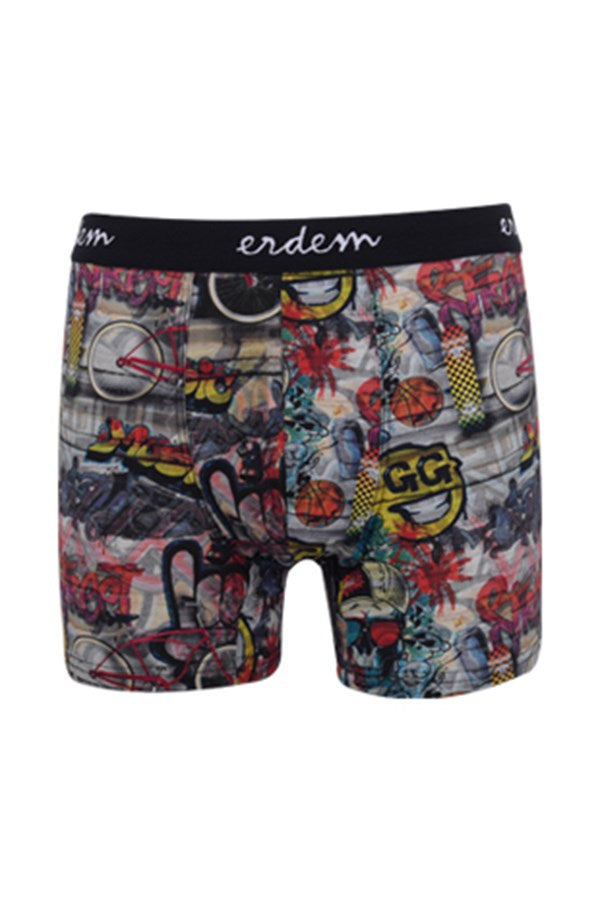 Men's Digital Print Boxer