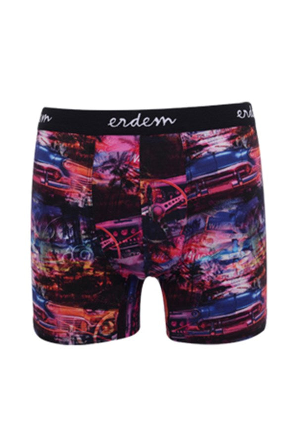 Men's Digital Print Boxer