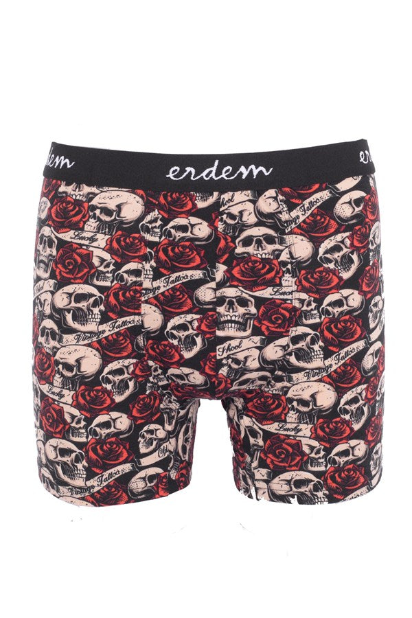 Men's Printed Multi-color Boxer