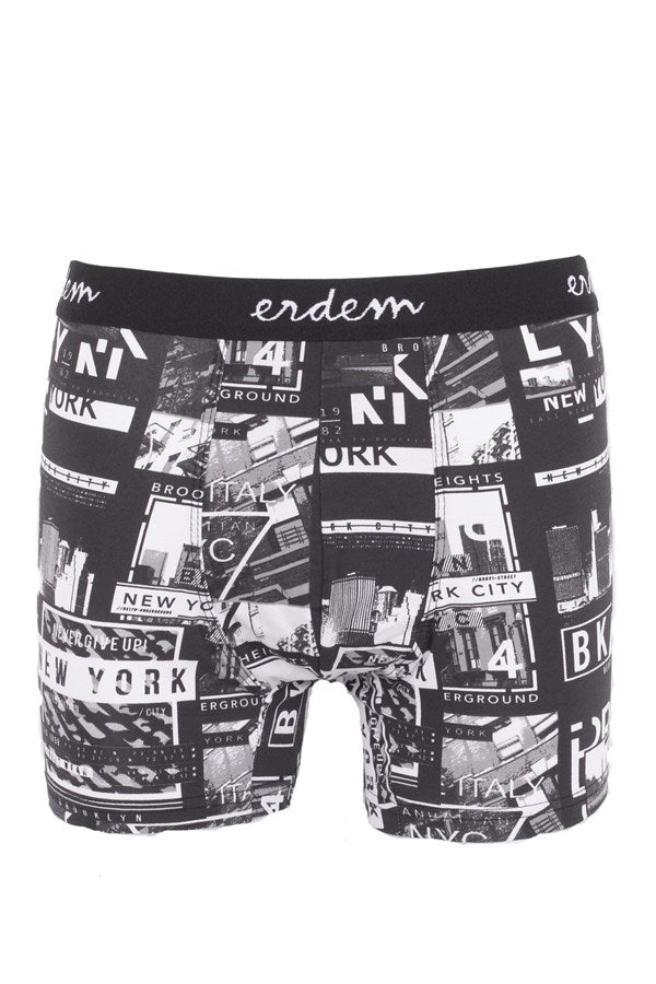Men's Printed Multi-color Boxer
