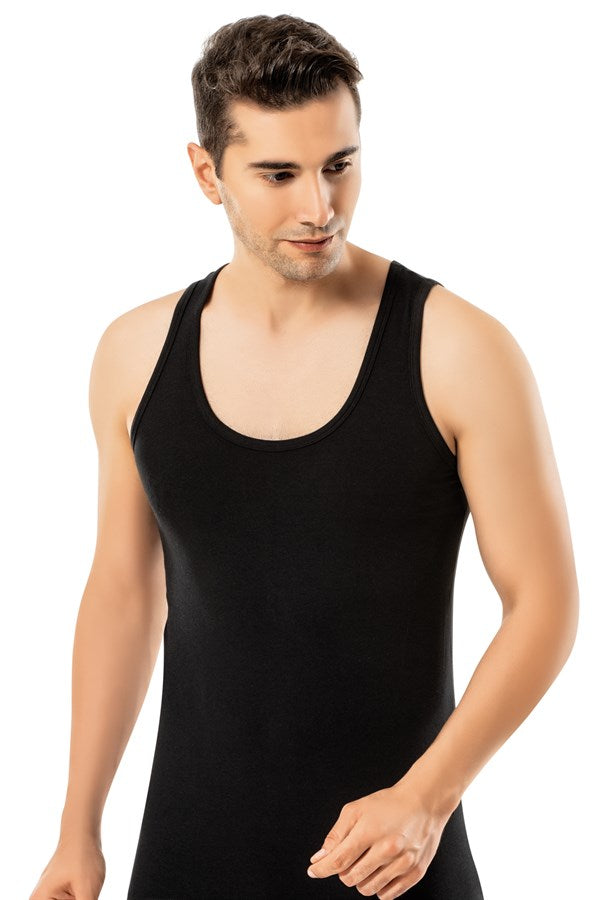 Men's Basic Sleeveless Undershirt