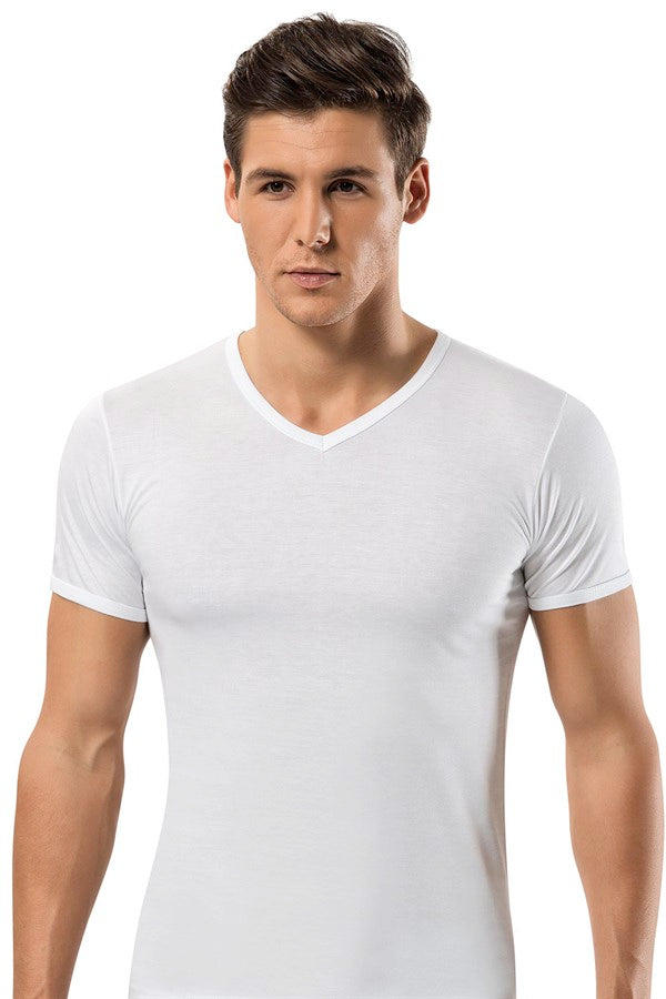 Men's Short Sleeves Modal Undershirt