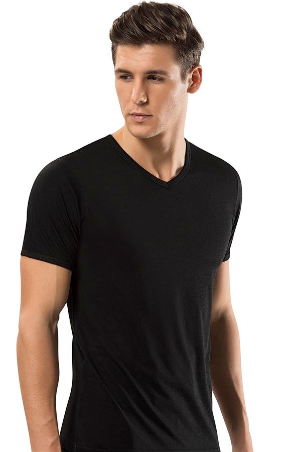Men's Short Sleeves Modal Undershirt
