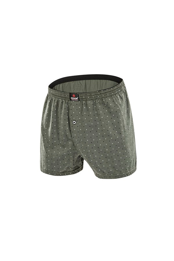 Men's Dotted Combed Cotton Boxer