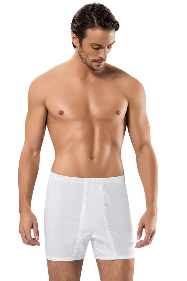 Men's Basic White Boxer