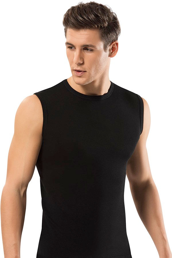 Men's Basic Sleeveless Undershirt