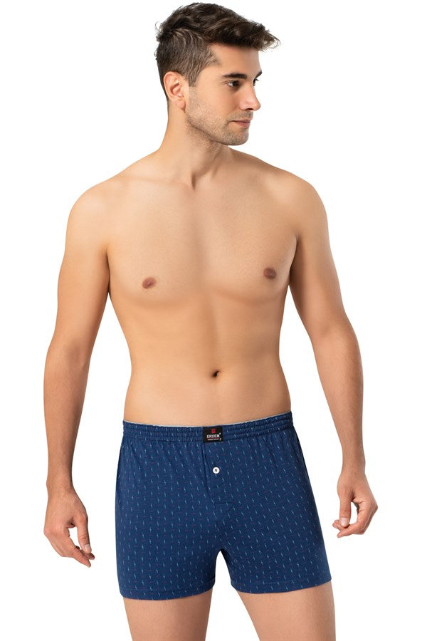 Men's Printed Combed Cotton Boxer