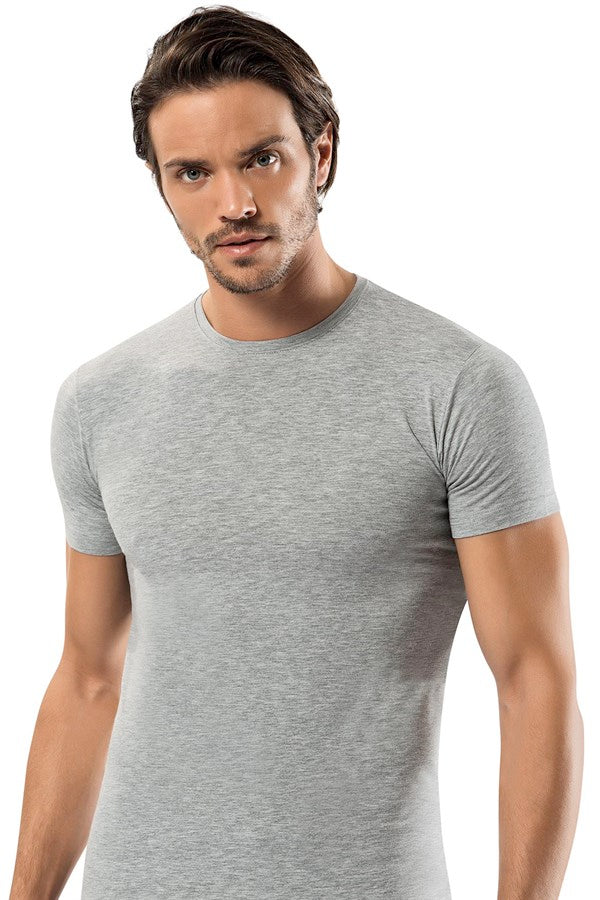 Men's Grey Slim Fit Undershirt