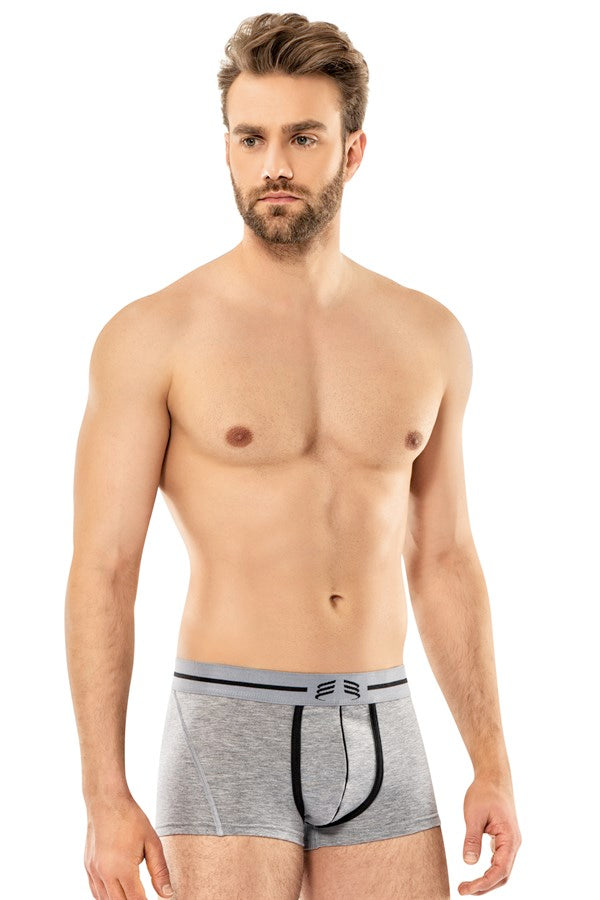 Men's Basic Grey Boxer