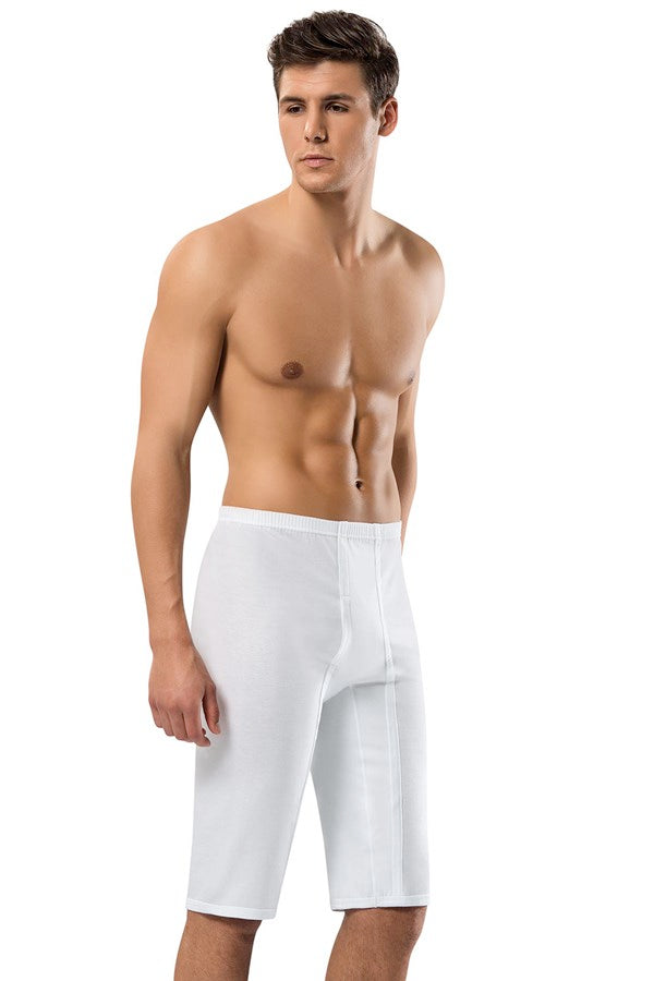 Men's White Short Underwear Pants