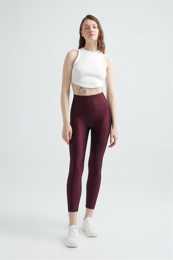Women's Basic Shiny Leggings