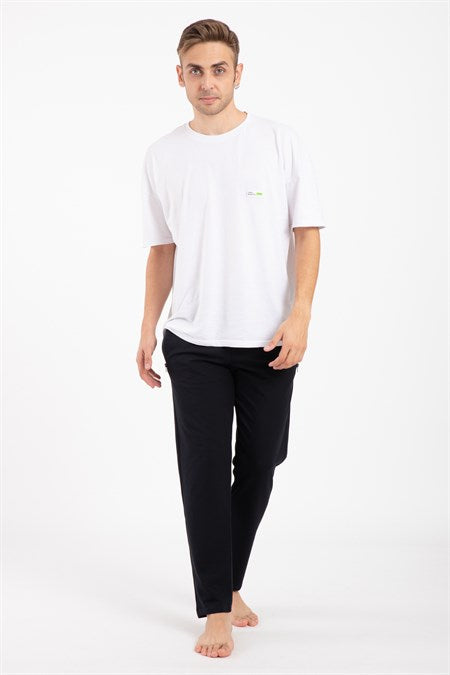 Men's Pocket Navy Blue Sport Pants