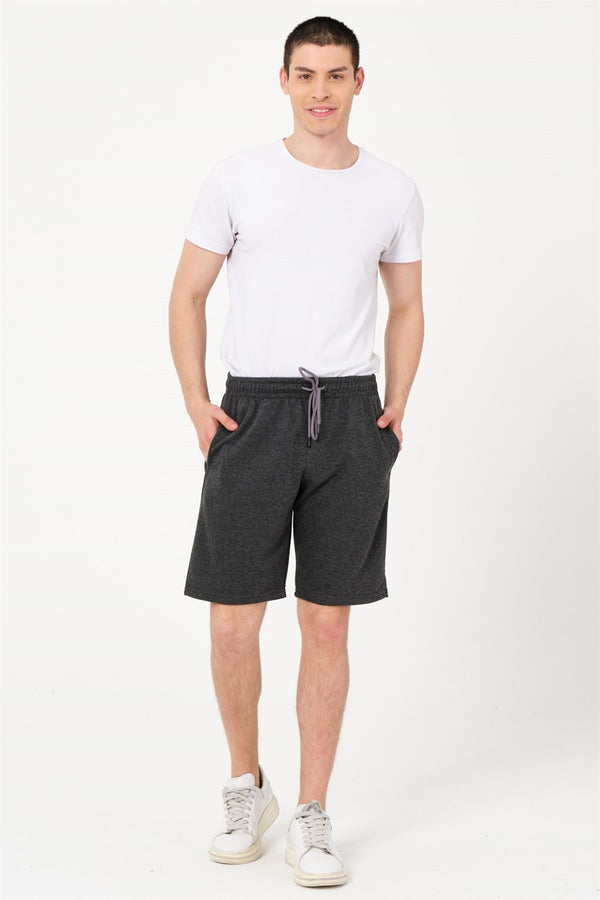 Men's Pocket Anthracite Bermuda Shorts