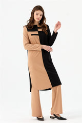 Women's Camel Tunic & Pants Set