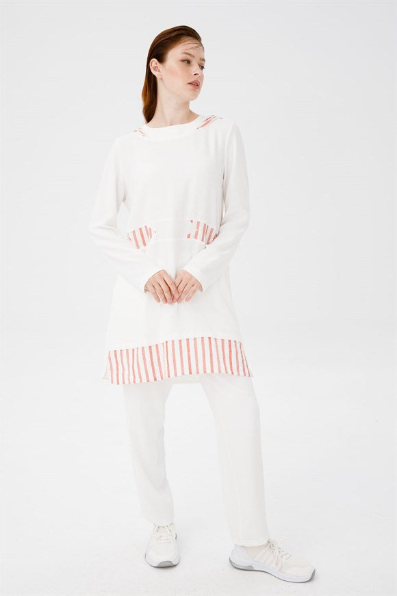 Women's Long Sleeves Tunic & Pants Set