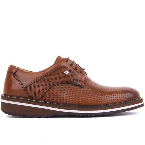 Men's Ginger Leather Casual Shoes