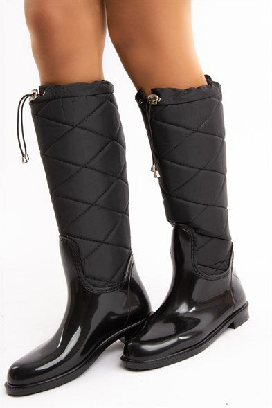 Women's Black Long Boots