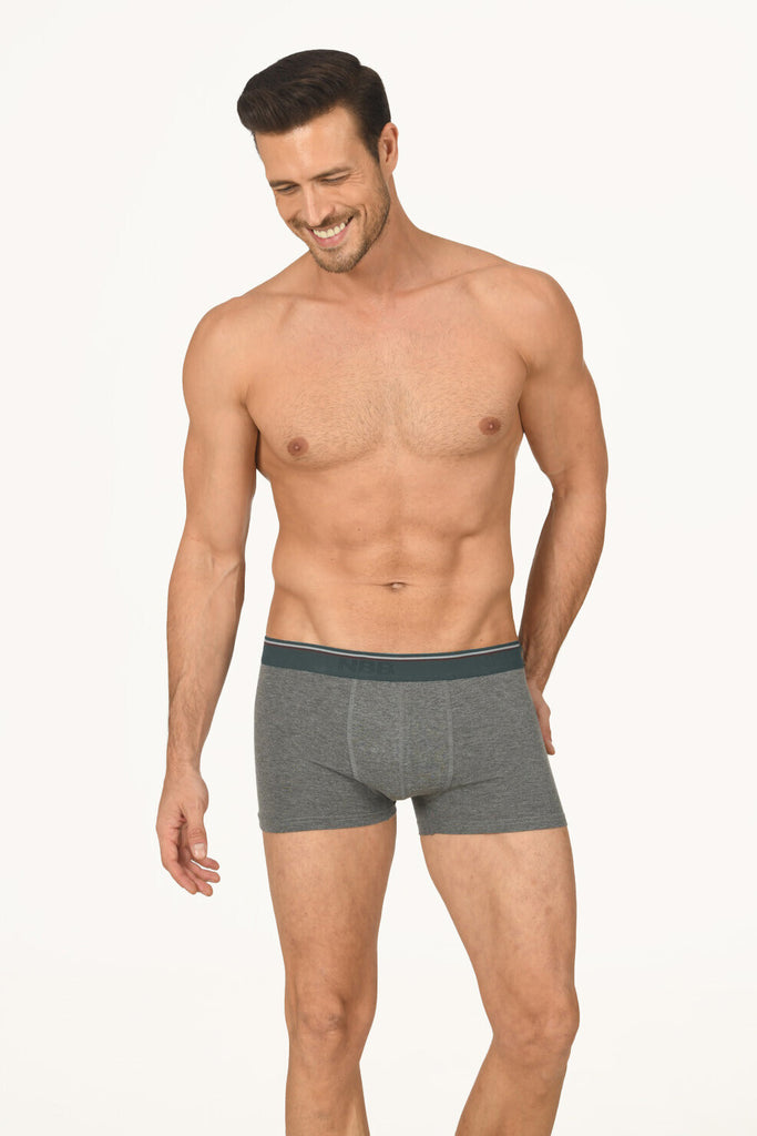 Men's Basic Grey Boxer