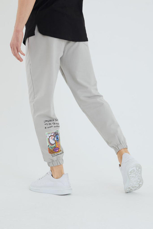 Men's Grey Sport Pants
