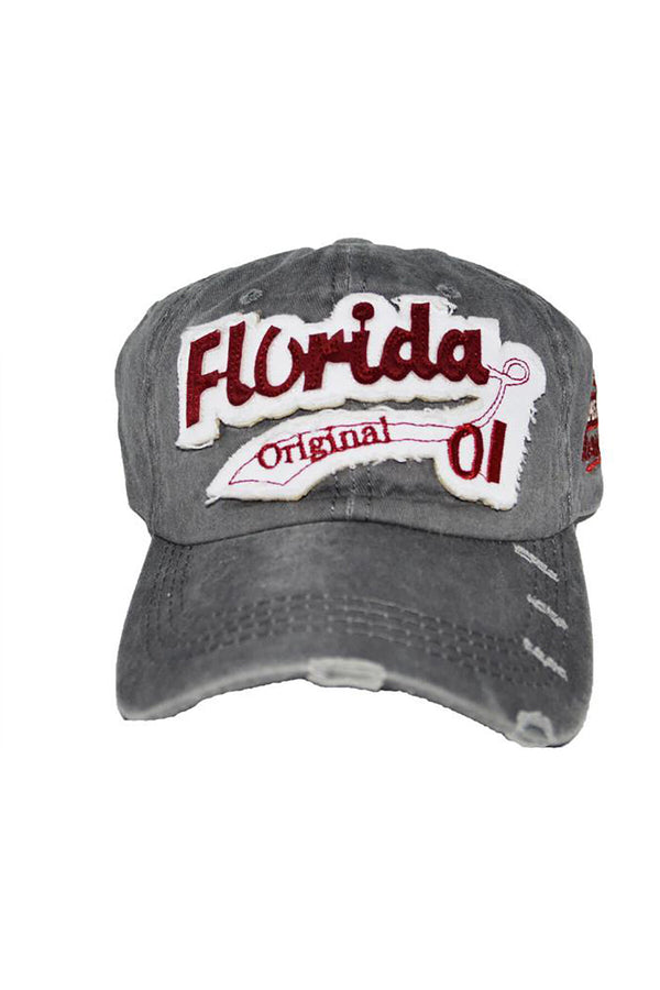 Unisex Grey Sport Cap