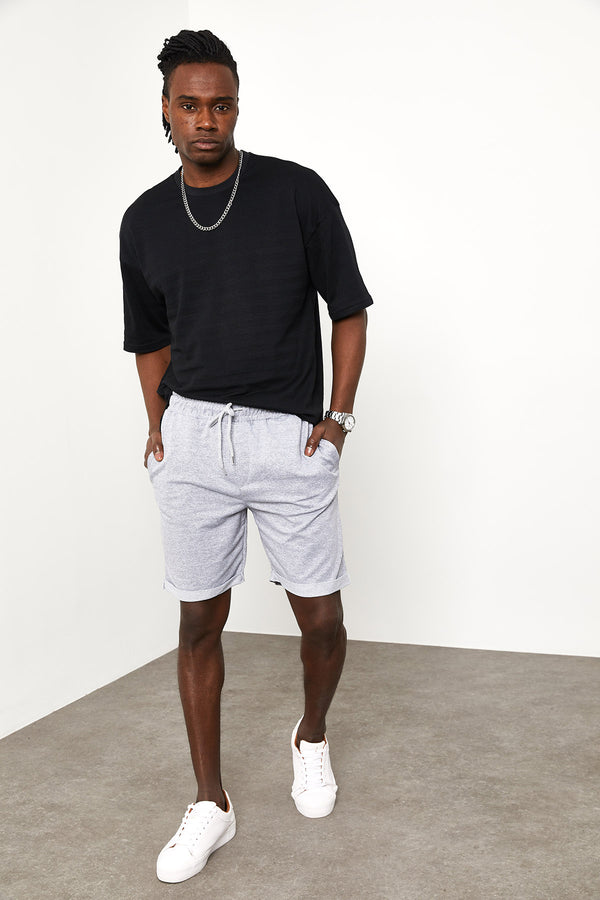 Men's Pocket Grey Shorts