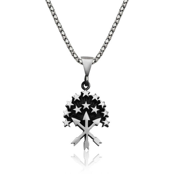 Men's Silver Metal Necklace