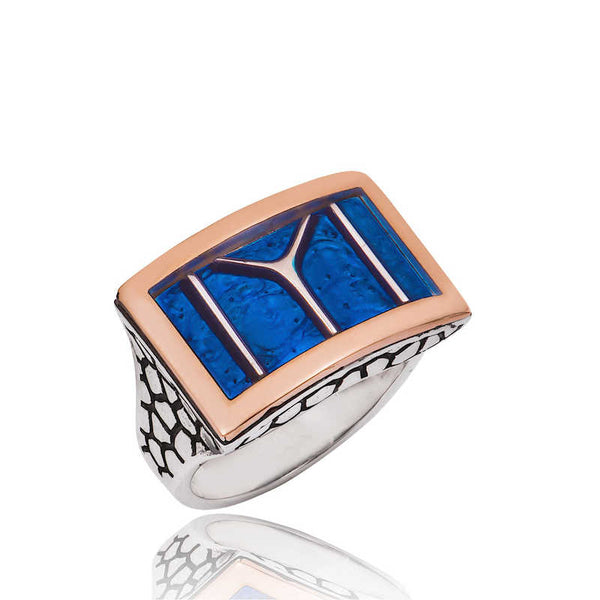 Men's Silver Metal Ring