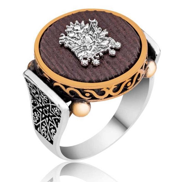 Men's Silver Metal Ring