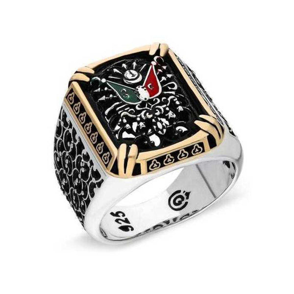 Men's Silver Metal Ring