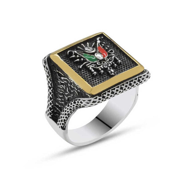 Men's Silver Metal Ring