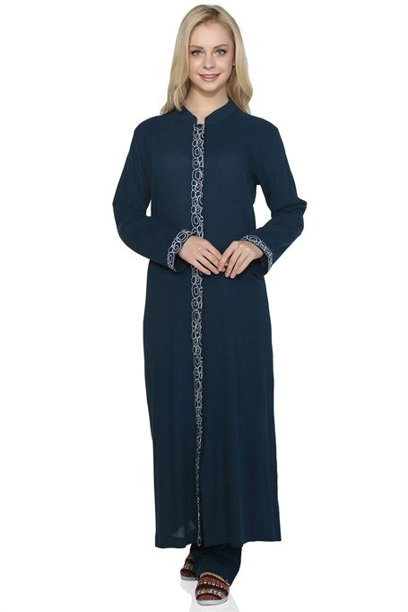 Women's Petrol Full Coat