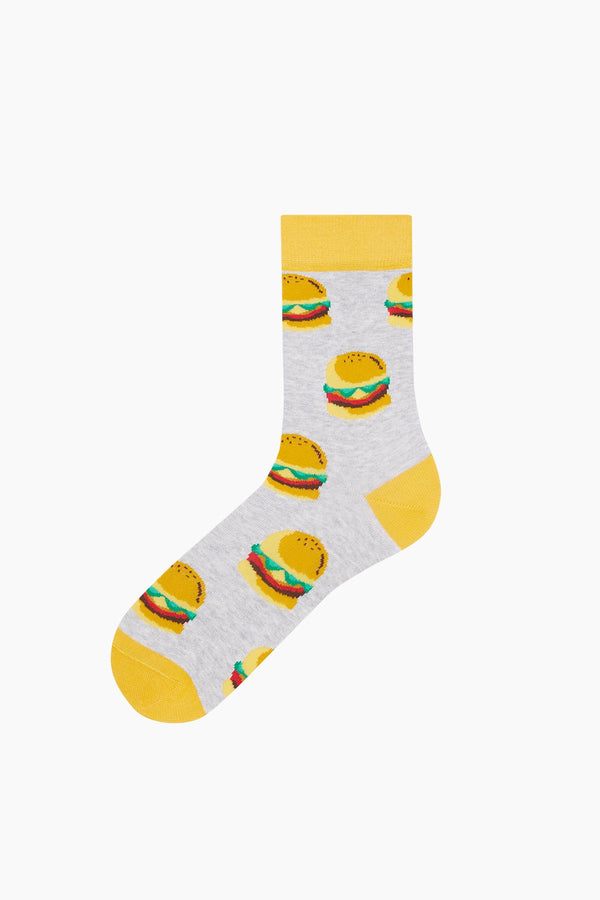 Men's Patterned Multi-color Socks