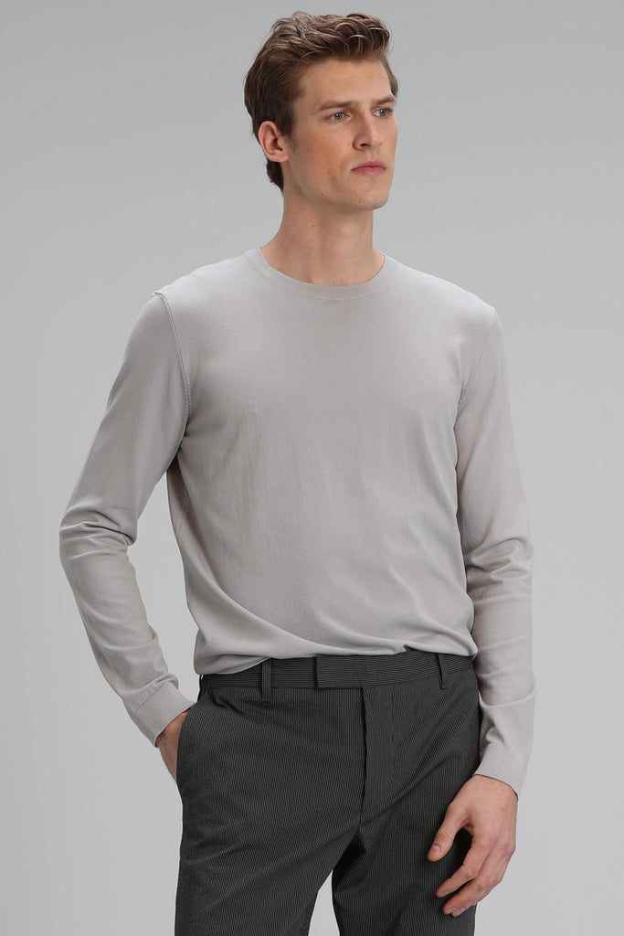 Men's Light Grey Sweater