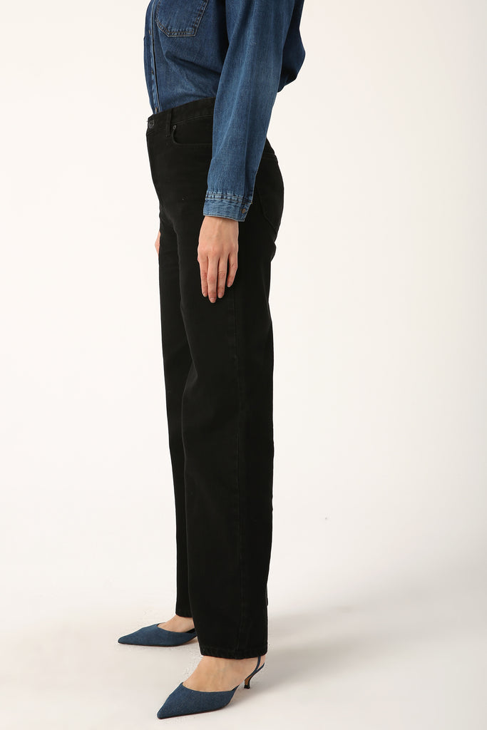 Women's Black Flare Jeans
