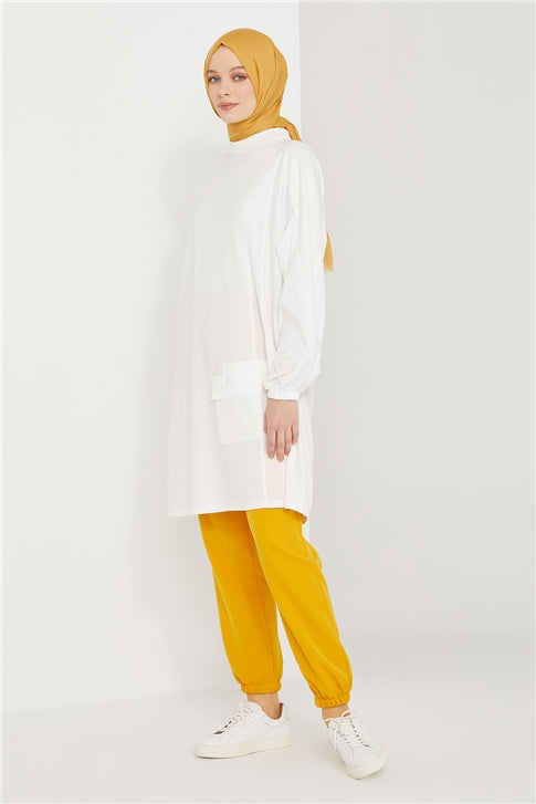 Women's Elastic Ankle Saffron Pants