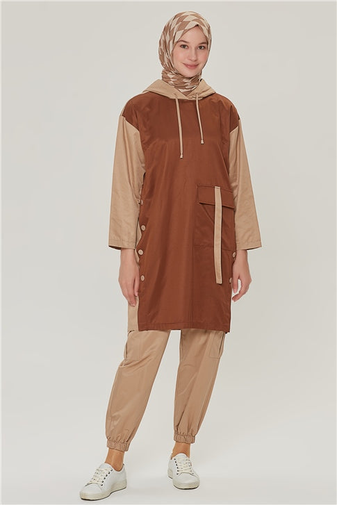 Women's Beige Cargo Pants