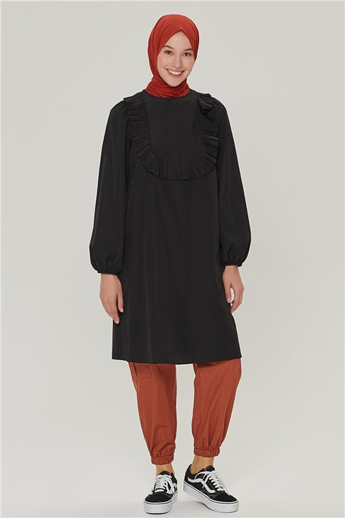 Women's Elastic Ankle Tile Red Cargo Pants