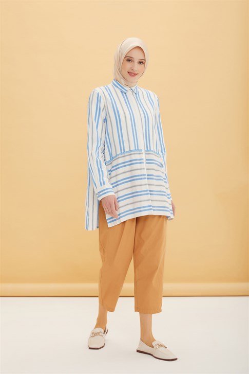 Women's Camel Cotton Pants