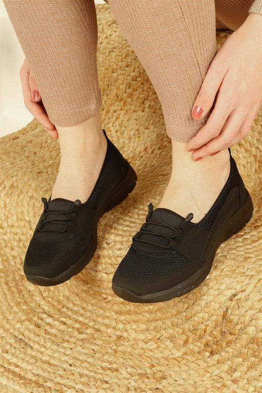 Women's Black Sport Shoes