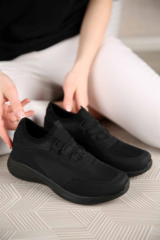Women's Black Sport Shoes