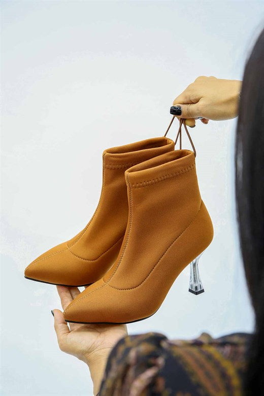 Women's Ginger Stretch Heeled Boots