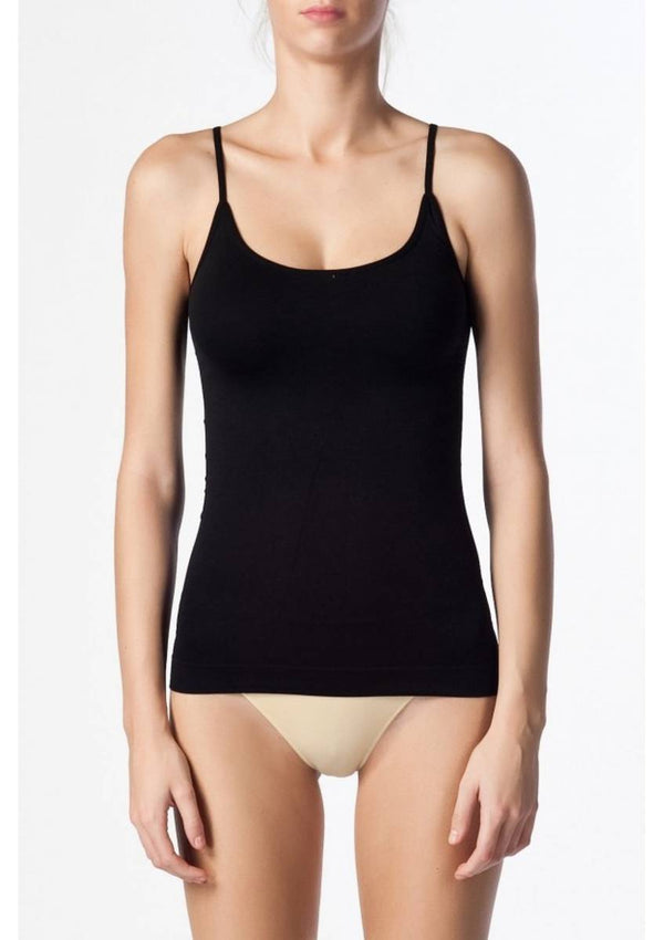 Women's Seamfree Black Camisole
