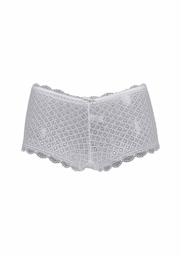 Women's Ecru Lace Boxer